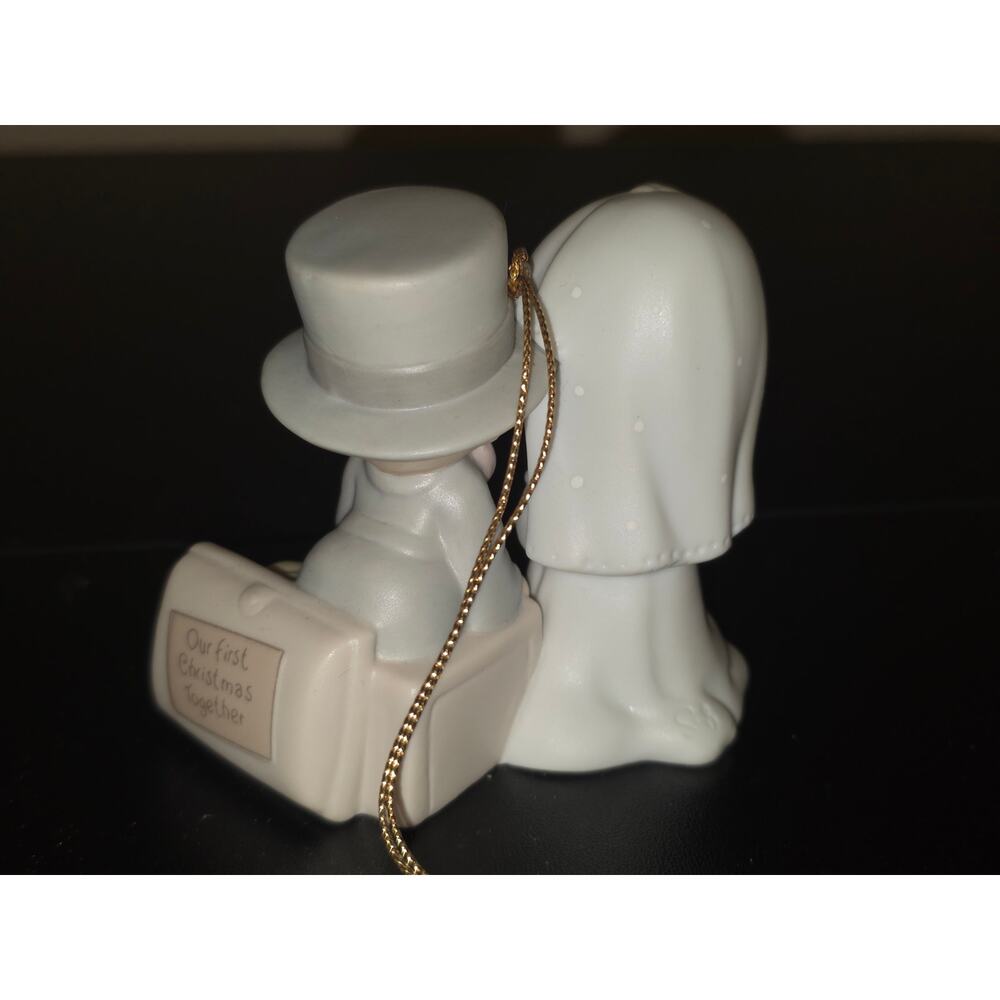 Precious Moments Our First Christmas Together 1992 Ornament Enesco 528870 - Picture 4 of 10